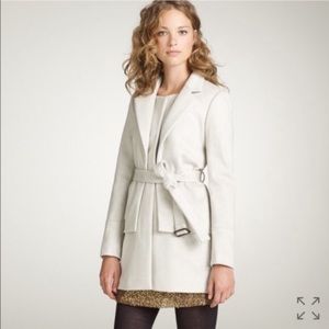 Nello gori J.Crew grey wool coat, size 4!